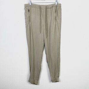 Men’s MNG Mango Khaki Beige Loose Jogger Pants